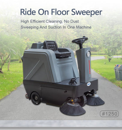 "Electric Ride-On Floor Scrubber and Cleaner Model 661250"

"Heavy-Duty 48V Commercial Floor Cleaning Machine"

"Ride-On Automatic Floor Water Scrubber for Warehouses and Malls"