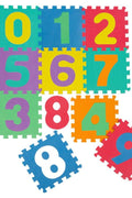 New EVA Foam 10 - Piece Number Puzzle Play Mat – Soft Interlocking Floor Tiles for Kids 813700 - with | Sold by Uncle Wiener's Wholesale