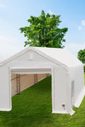 New Extreme Duty PVC Fabric Buildings – Commercial Storage Shelters | All Sizes - with 203216DPX – 32ft Wide x 16ft High | Sold by Uncle Wiener's Wholesale