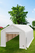 New Extreme Duty PVC Fabric Buildings – Commercial Storage Shelters | All Sizes - with 206416DPX – 64ft Wide x 16ft High | Sold by Uncle Wiener's Wholesale