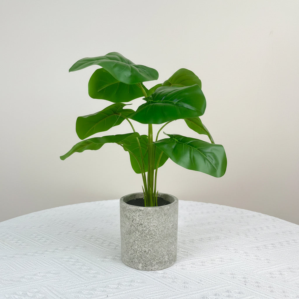 NEW FAKE ARTIFICIAL SILK PLANTS & TROPICAL TREES - with 2 - Pack Potted Faux Eucalyptus Plants | Sold by Uncle Wiener's Wholesale