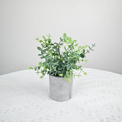 NEW FAKE ARTIFICIAL SILK PLANTS & TROPICAL TREES - with 3 - Pack Potted Faux Eucalyptus Plants | Sold by Uncle Wiener's Wholesale