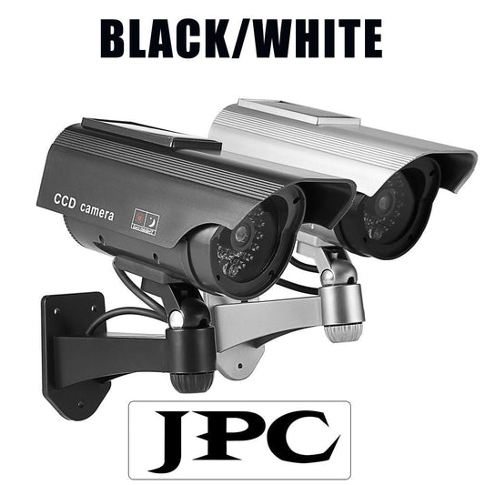 New Fake Dummy Solar Security Camera – Outdoor Surveillance with Flashing Recording Light 1026F - with | Sold by Uncle Wiener's Wholesale