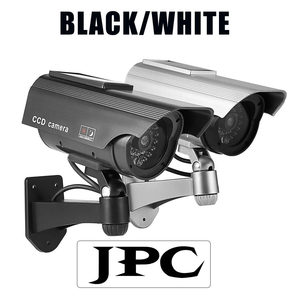 New Fake Dummy Solar Security Camera – Outdoor Surveillance with Flashing Recording Light 1026F - with | Sold by Uncle Wiener's Wholesale