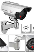 New Fake Dummy Solar Security Camera – Outdoor Surveillance with Flashing Recording Light 1026F - with | Sold by Uncle Wiener's Wholesale