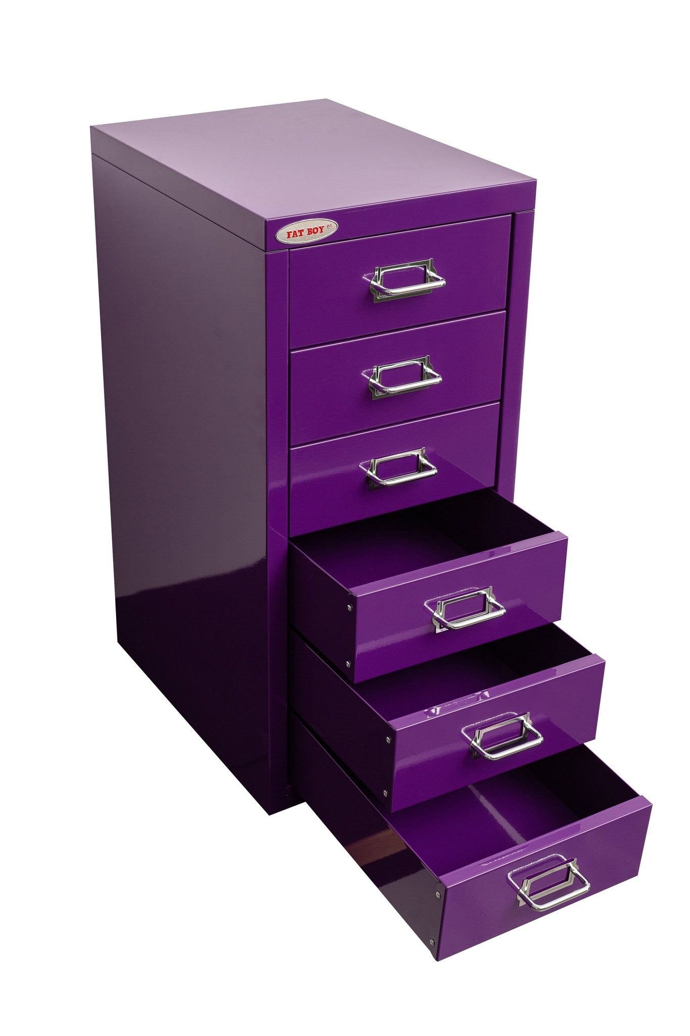 New Fat Boy Steel Under - Desk Storage Cabinet for Parts & Tools – 3, 6, 8 Drawer Compact Metal Organizer for Workshop & Garage - Hand Tools with 8 drawers: 15” D × 11” W × 24” H | Sold by Uncle Wiener's Wholesale