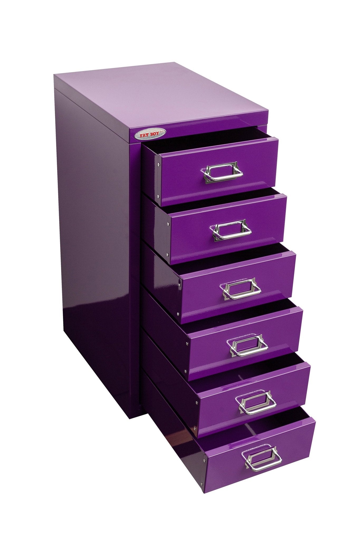 New Fat Boy Steel Under - Desk Storage Cabinet for Parts & Tools – 3, 6, 8 Drawer Compact Metal Organizer for Workshop & Garage - Hand Tools with 8 drawers: 15” D × 11” W × 24” H | Sold by Uncle Wiener's Wholesale