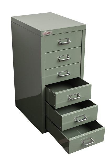 New Fat Boy Steel Under - Desk Storage Cabinet for Parts & Tools – 3, 6, 8 Drawer Compact Metal Organizer for Workshop & Garage - Hand Tools with 8 drawers: 15” D × 11” W × 24” H | Sold by Uncle Wiener's Wholesale