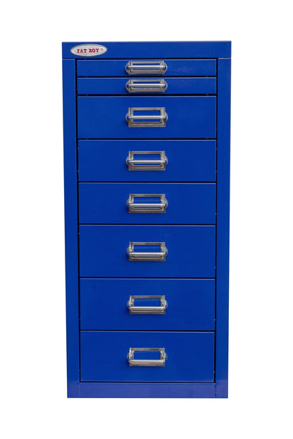 New Fat Boy Steel Under - Desk Storage Cabinet for Parts & Tools – 3, 6, 8 Drawer Compact Metal Organizer for Workshop & Garage - Hand Tools with 8 drawers: 15” D × 11” W × 24” H | Sold by Uncle Wiener's Wholesale