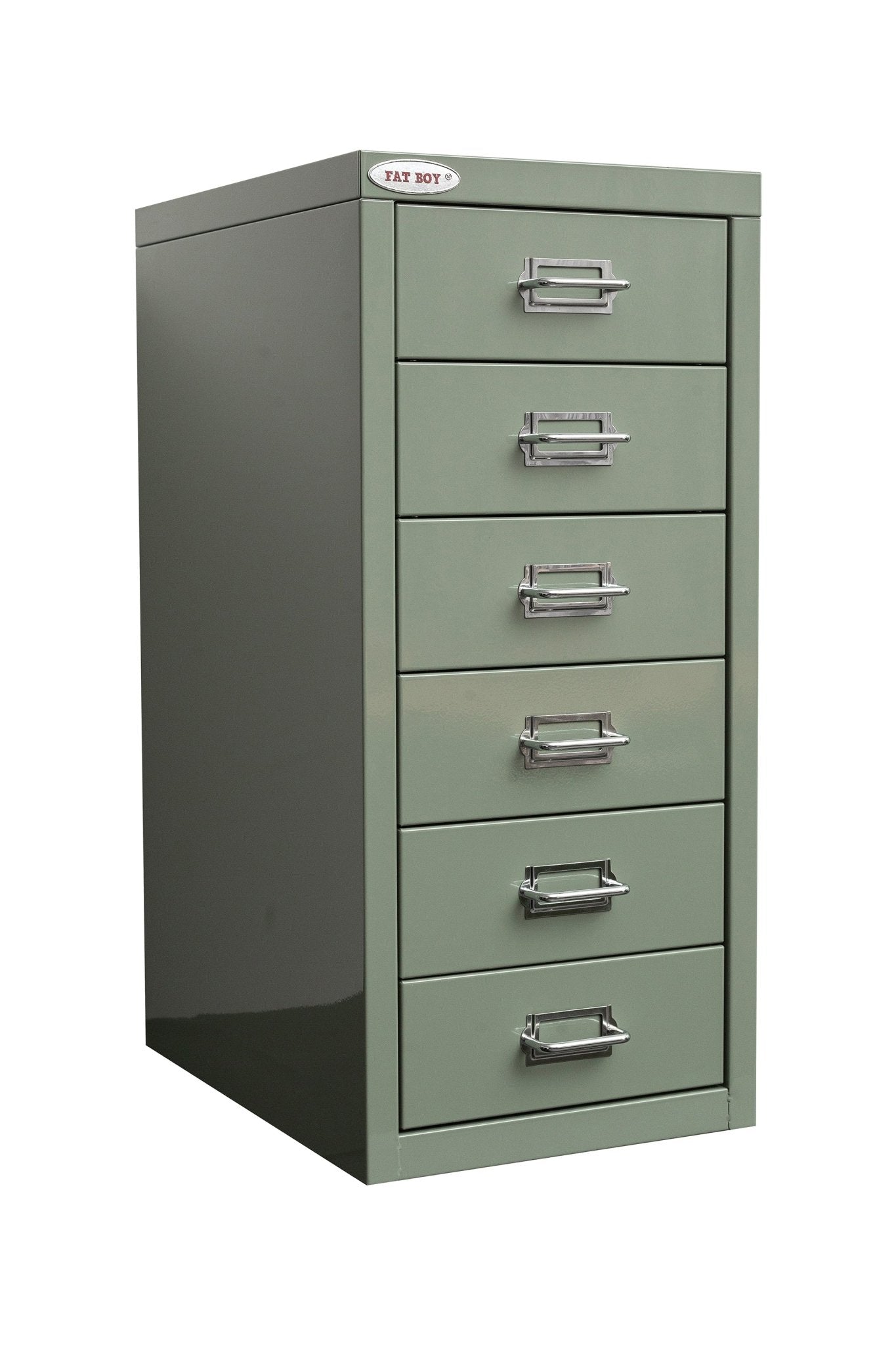 New Fat Boy Steel Under - Desk Storage Cabinet for Parts & Tools – 3, 6, 8 Drawer Compact Metal Organizer for Workshop & Garage - Hand Tools with 6 drawers: 15” D × 11” W × 24” H | Sold by Uncle Wiener's Wholesale