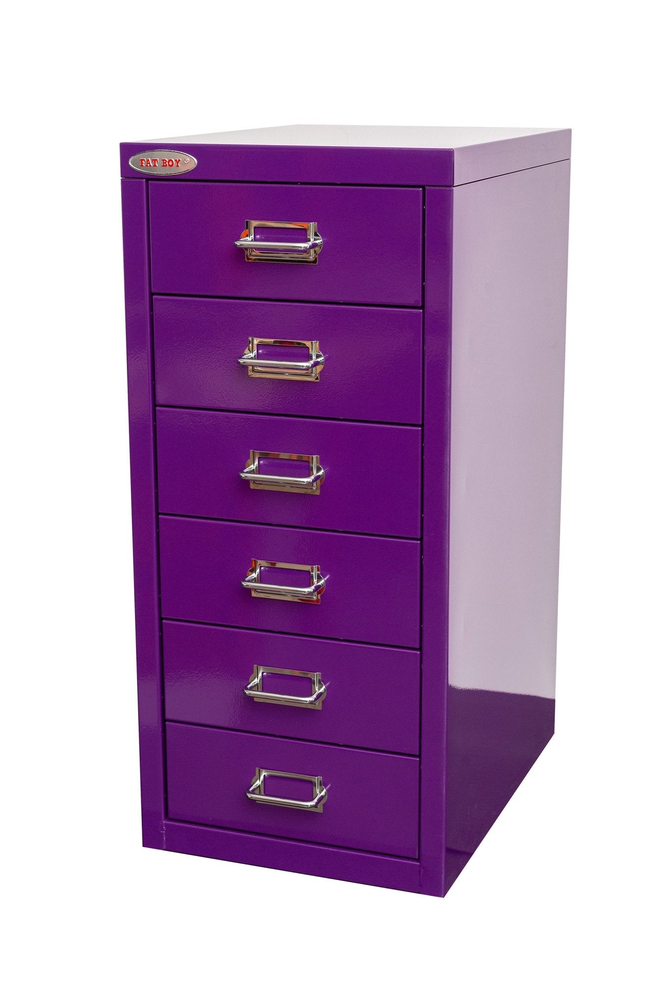 New Fat Boy Steel Under - Desk Storage Cabinet for Parts & Tools – 3, 6, 8 Drawer Compact Metal Organizer for Workshop & Garage - Hand Tools with 8 drawers: 15” D × 11” W × 24” H | Sold by Uncle Wiener's Wholesale
