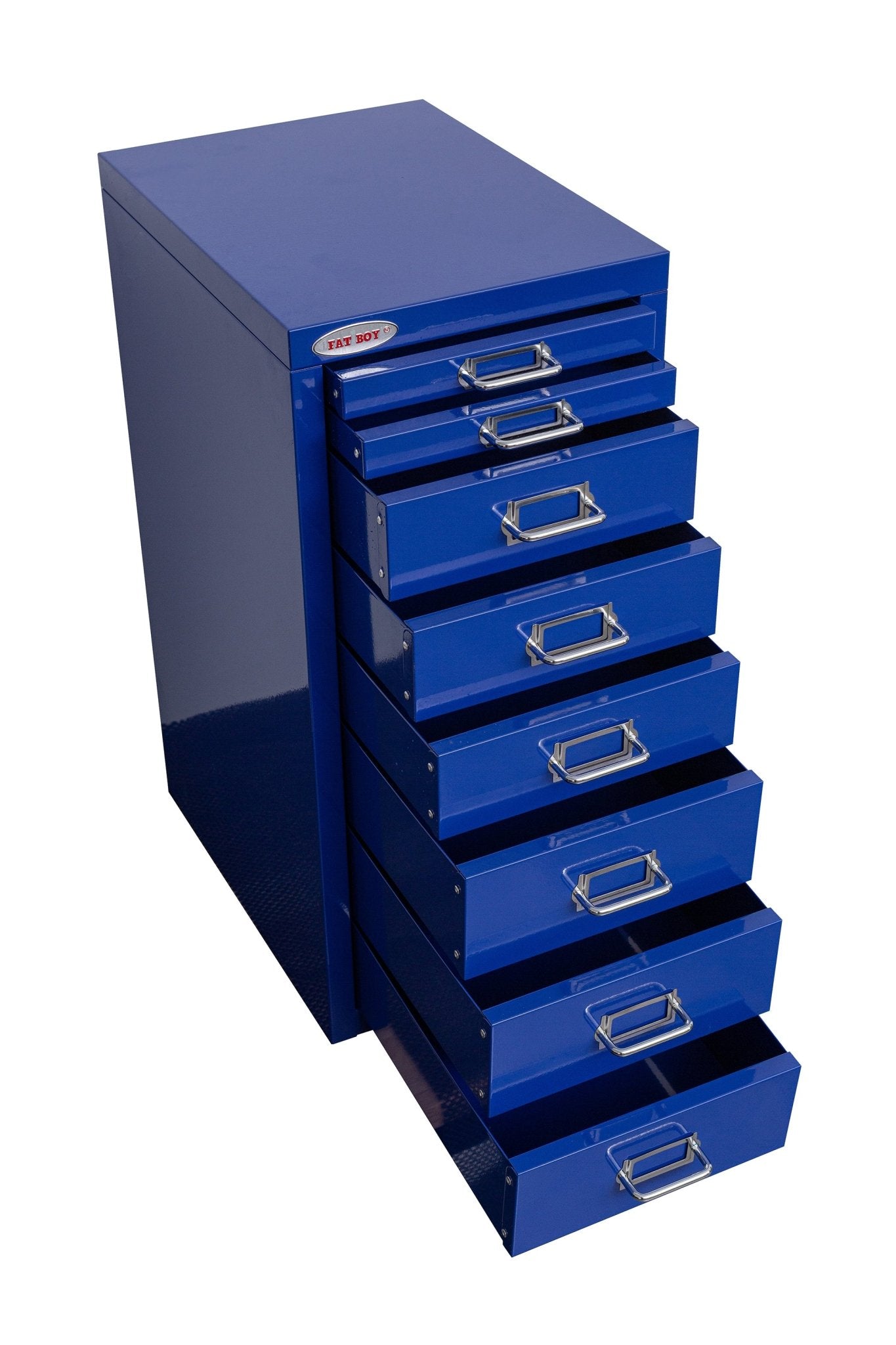 New Fat Boy Steel Under - Desk Storage Cabinet for Parts & Tools – 3, 6, 8 Drawer Compact Metal Organizer for Workshop & Garage - Hand Tools with 6 drawers: 15” D × 11” W × 24” H | Sold by Uncle Wiener's Wholesale