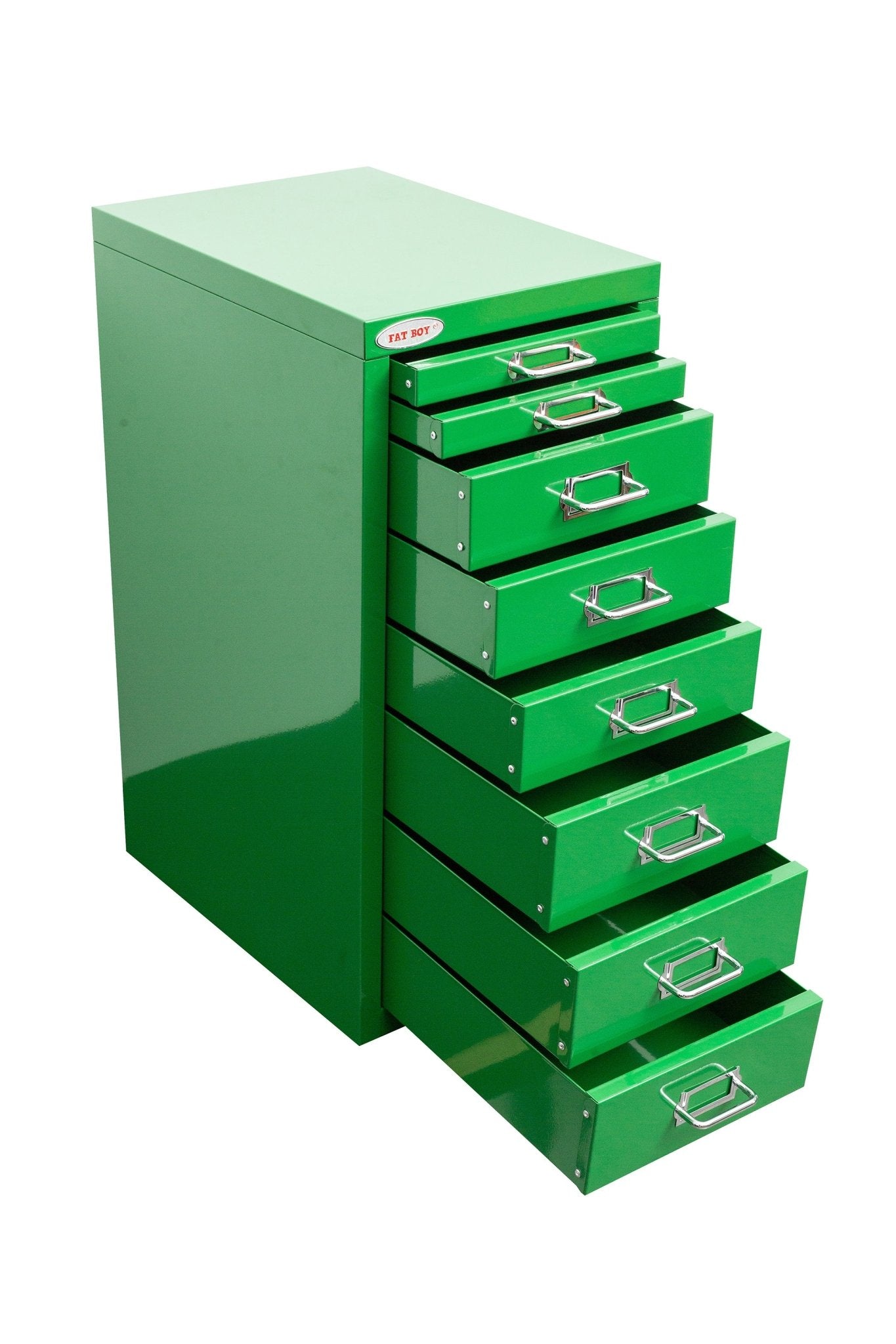New Fat Boy Steel Under - Desk Storage Cabinet for Parts & Tools – 3, 6, 8 Drawer Compact Metal Organizer for Workshop & Garage - Hand Tools with 3 drawers: 15” D × 11” W × 13” H | Sold by Uncle Wiener's Wholesale