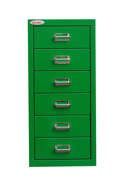 New Fat Boy Steel Under - Desk Storage Cabinet for Parts & Tools – 3, 6, 8 Drawer Compact Metal Organizer for Workshop & Garage - Hand Tools with 6 drawers: 15” D × 11” W × 24” H | Sold by Uncle Wiener's Wholesale