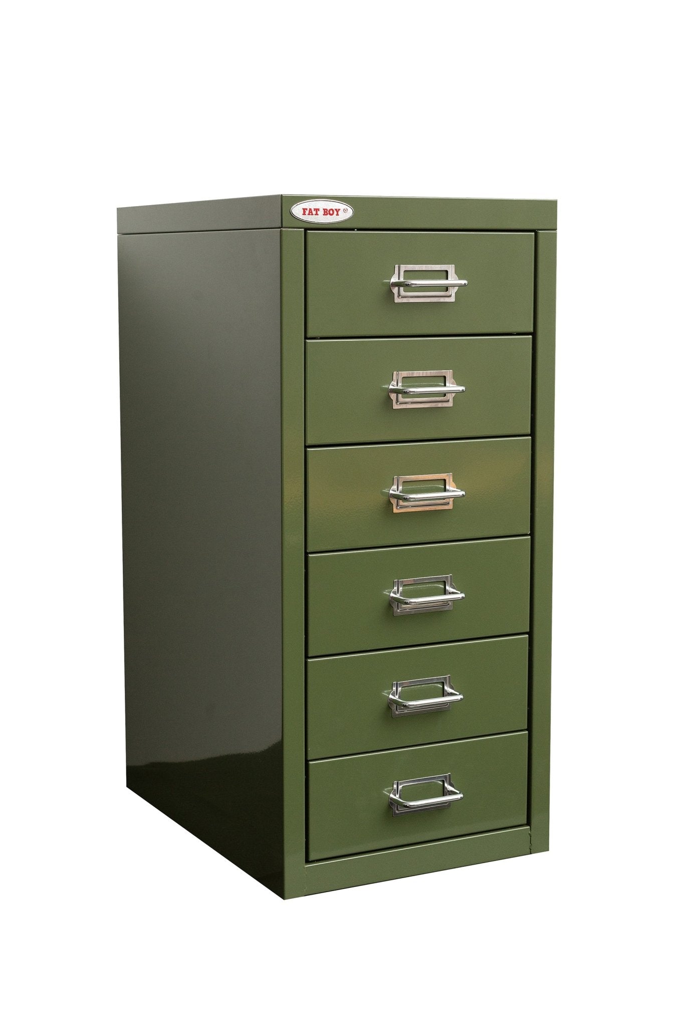 New Fat Boy Steel Under - Desk Storage Cabinet for Parts & Tools – 3, 6, 8 Drawer Compact Metal Organizer for Workshop & Garage - Hand Tools with 6 drawers: 15” D × 11” W × 24” H | Sold by Uncle Wiener's Wholesale