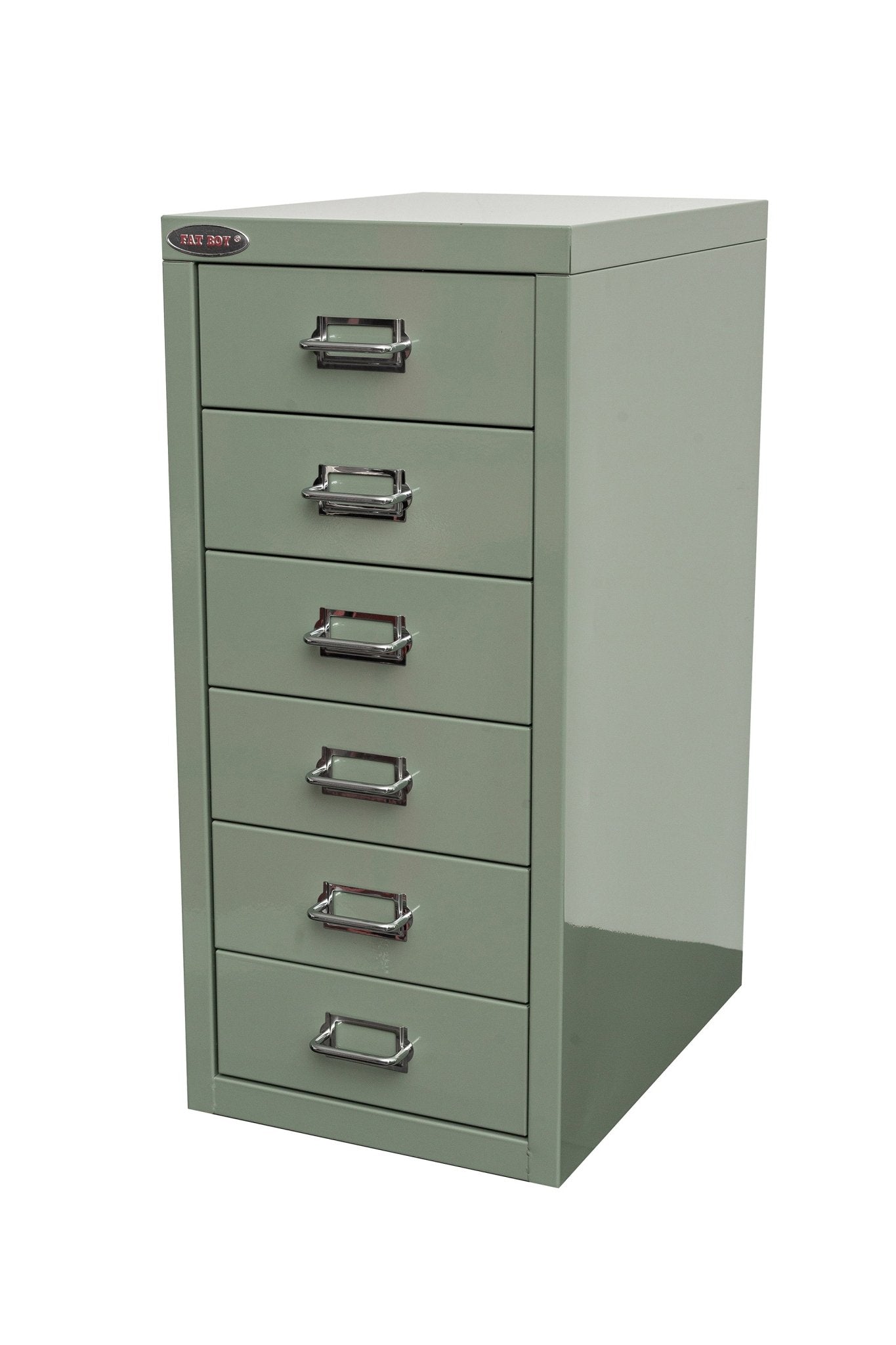 New Fat Boy Steel Under - Desk Storage Cabinet for Parts & Tools – 3, 6, 8 Drawer Compact Metal Organizer for Workshop & Garage - Hand Tools with 8 drawers: 15” D × 11” W × 24” H | Sold by Uncle Wiener's Wholesale