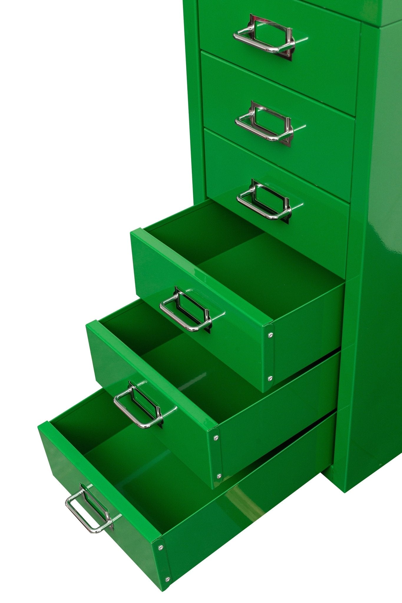 New Fat Boy Steel Under - Desk Storage Cabinet for Parts & Tools – 3, 6, 8 Drawer Compact Metal Organizer for Workshop & Garage - Hand Tools with 8 drawers: 15” D × 11” W × 24” H | Sold by Uncle Wiener's Wholesale
