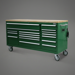Fatboy Xtra Wide 17-Drawer Tool Box – Heavy-Duty Roller Tool Bench Storage