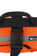 New Fluorescent Orange Dog Life Jacket – High - Visibility Pet Safety Vest for Swimming & Boating - with Medium 42×42 cm | Sold by Uncle Wiener's Wholesale