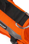 New Fluorescent Orange Dog Life Jacket – High - Visibility Pet Safety Vest for Swimming & Boating - with Medium 42×42 cm | Sold by Uncle Wiener's Wholesale
