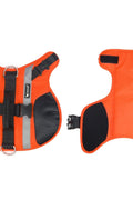 New Fluorescent Orange Dog Life Jacket – High - Visibility Pet Safety Vest for Swimming & Boating - with Medium 42×42 cm | Sold by Uncle Wiener's Wholesale