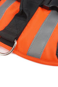 New Fluorescent Orange Dog Life Jacket – High - Visibility Pet Safety Vest for Swimming & Boating - with Medium 42×42 cm | Sold by Uncle Wiener's Wholesale