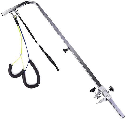 New Foldable Pet Grooming Table Arm Holder – Adjustable & Portable Clamp - On Restraint for Dogs & Cats GT1002 - with | Sold by Uncle Wiener's Wholesale