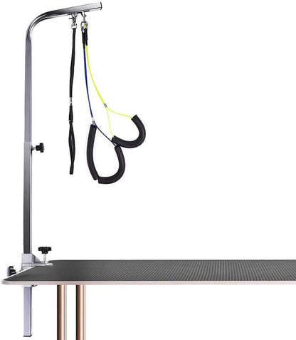New Foldable Pet Grooming Table Arm Holder – Adjustable & Portable Clamp - On Restraint for Dogs & Cats GT1002 - with | Sold by Uncle Wiener's Wholesale