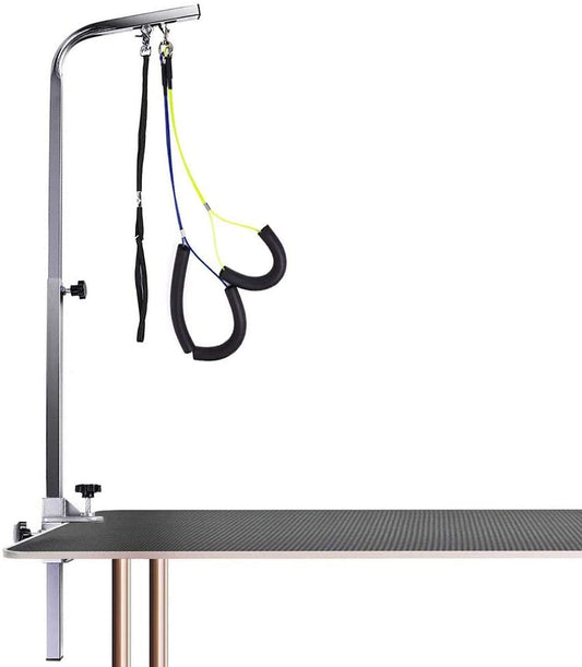 New Foldable Pet Grooming Table Arm Holder – Adjustable & Portable Clamp - On Restraint for Dogs & Cats GT1002 - with | Sold by Uncle Wiener's Wholesale
