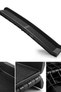 Durable folding dog ramp compactly folded for storage