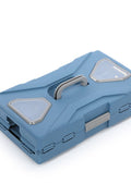 New Folding Plastic Pet Carrier – Airline - Approved Crate for Small & Large Pets - with LARGE BLUE | Sold by Uncle Wiener's Wholesale