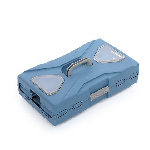 New Folding Plastic Pet Carrier – Airline - Approved Crate for Small & Large Pets - with LARGE BLUE | Sold by Uncle Wiener's Wholesale