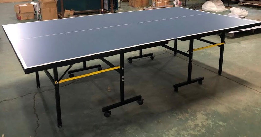 Folding 2-Piece Indoor Ping Pong Table with 15mm Top – KBLO8T