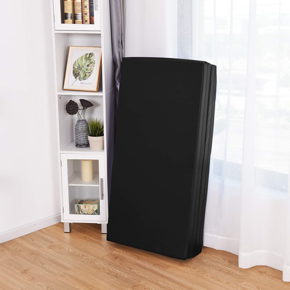 Foldable 4x8 Ft Yoga Mat in Multi-Color

Tri-Fold Thick Exercise Mat for Home Gym

Durable EPE Foam Fitness Mat

Water-Resistant Workout Mat with Handle

Home Use Folding Gymnastics Mat

Child practicing on colorful foam mat

Folded yoga mat stored neatly

Multi-use mat in home workout setup