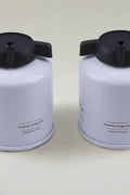Bobcat fuel filter replacement – side view
Top and bottom view of Bobcat 6667352 fuel filter
Bobcat fuel filter installed – close-up view of OEM replacement