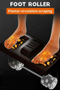 Black heated full-body massage chair with airbags and USB port
Close-up of foot rollers on EC55 massage chair
Airbag placement on full-body massage recliner
Side view of EC55 massage chair in living room
