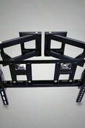 "Full motion TV wall mount for 26-70 inch screens"

"Swivel and tilt articulating TV bracket"

"VESA-compatible wall mount with cable management"

"Black steel universal wall bracket for flat-screen TVs"
