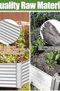 Galvanized Rectangle Raised Garden Bed for Outdoor Growing

Rust-Resistant Metal Planter Box for Vegetables and Herbs

Durable Outdoor Garden Bed for Backyard Gardening