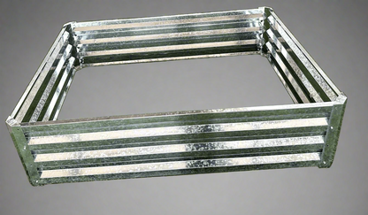 Galvanized Rectangle Raised Garden Bed for Outdoor Growing

Rust-Resistant Metal Planter Box for Vegetables and Herbs

Durable Outdoor Garden Bed for Backyard Gardening