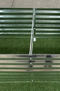 Galvanized Rectangle Raised Garden Bed for Outdoor Growing

Rust-Resistant Metal Planter Box for Vegetables and Herbs

Durable Outdoor Garden Bed for Backyard Gardening
