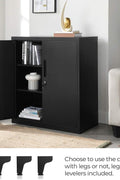 Heavy-Duty Metal Garage Cabinet with Lockable Doors Front View

Steel Garage Storage Cabinet Adjustable Shelves OMC013B01

Lockable Storage Cabinet for Workshop or Office

Industrial Garage Storage Cabinet with Powder-Coated Finish