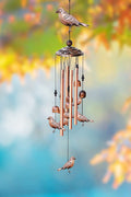 NEW Garden Bird Metal Wind Chime S3121 – Handcrafted Copper & Aluminum Chime - with | Sold by Uncle Wiener's Wholesale
