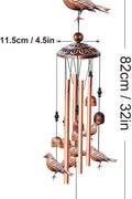 NEW Garden Bird Metal Wind Chime S3121 – Handcrafted Copper & Aluminum Chime - with | Sold by Uncle Wiener's Wholesale