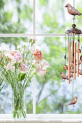 NEW Garden Bird Metal Wind Chime S3121 – Handcrafted Copper & Aluminum Chime - with | Sold by Uncle Wiener's Wholesale