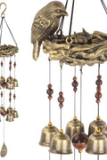 NEW Garden Birds Nest Wind Chime 12 Wind Bells S3120 – Soothing Copper Alloy Chime - with | Sold by Uncle Wiener's Wholesale
