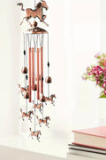 New Garden Horse Metal Wind Chimes S3123 - with | Sold by Uncle Wiener's Wholesale