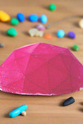 Gemstone Dig Kit for Kids – STEM Activity with Tools, Clay Block, and Bracelet Rope