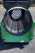 GF480 trommel screener 48-inch drum with soil hopper
Heavy-duty 480V 3-phase rock and compost screener
Forklift portable soil screener with folding legs
Industrial drum screen with mesh and vibration motor
Topsoil and gravel screening machine for landscaping use
