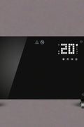 NEW GLASS 1500W SLIMLINE GLASS PANEL DIGITAL HEATER - with | Sold by Uncle Wiener's Wholesale