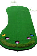 New GM Golf Putting Green Trainer – Indoor/Outdoor Golf Practice Mat for Home or Office GL002 - with | Sold by Uncle Wiener's Wholesale